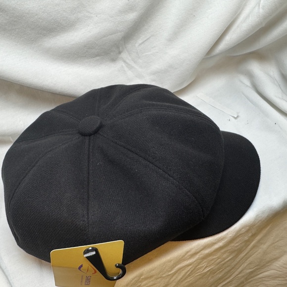 Black Newsboy Hat 8 Panel Benny from Supernatural Inspired Peaky Blinders Gatsby - Picture 5 of 5